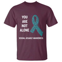 Sexual Assault Awareness T Shirt You Are Not Alone