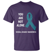 Sexual Assault Awareness T Shirt You Are Not Alone