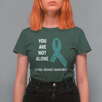 Sexual Assault Awareness T Shirt For Women You Are Not Alone