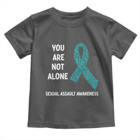 Sexual Assault Awareness Toddler T Shirt You Are Not Alone