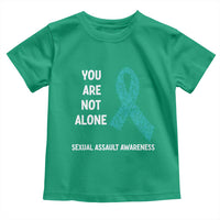 Sexual Assault Awareness Toddler T Shirt You Are Not Alone
