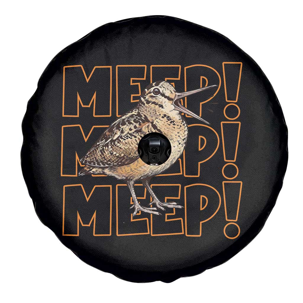 Woodcock Meep Spare Tire Cover Funny Nature Lover