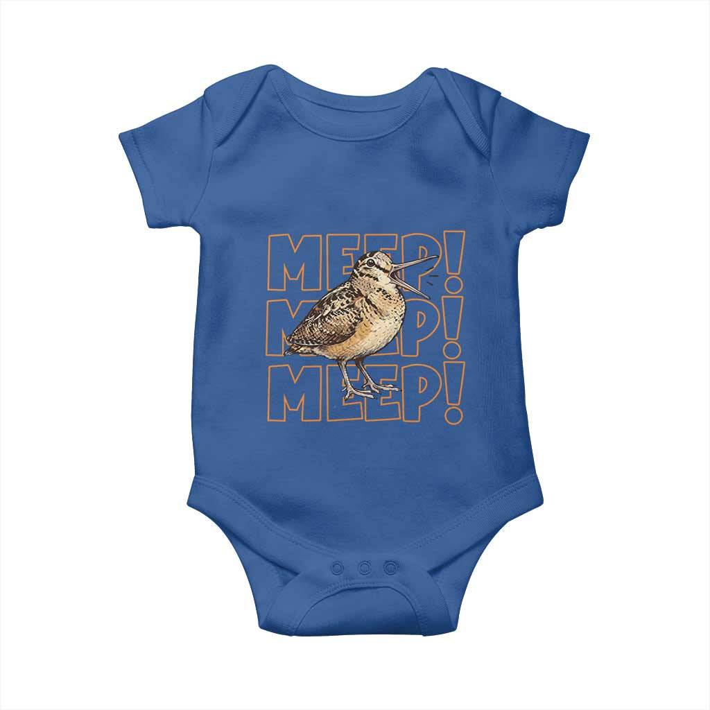 Woodcock Meep Baby Onesie Funny Nature Lover