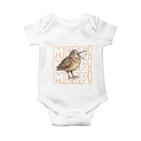 Woodcock Meep Baby Onesie Funny Nature Lover