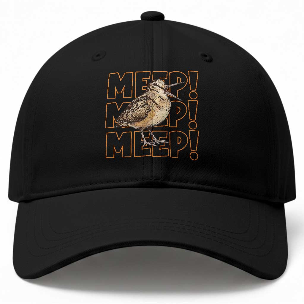 Woodcock Meep Baseball Cap Funny Nature Lover