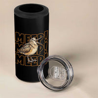 Woodcock Meep 4 in 1 Can Cooler Tumbler Funny Nature Lover