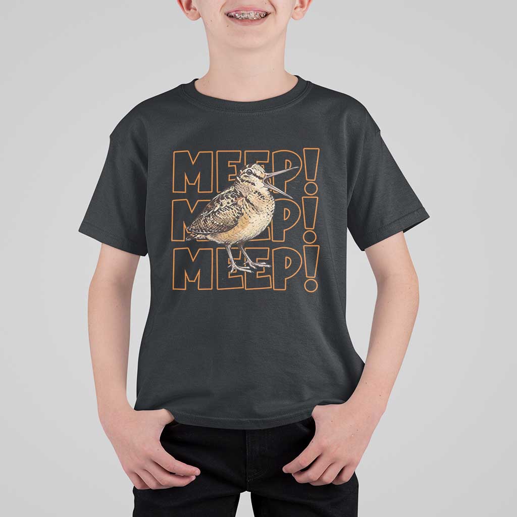 Woodcock Meep T Shirt For Kid Funny Nature Lover