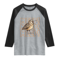 Woodcock Meep Raglan Shirt Funny Nature Lover
