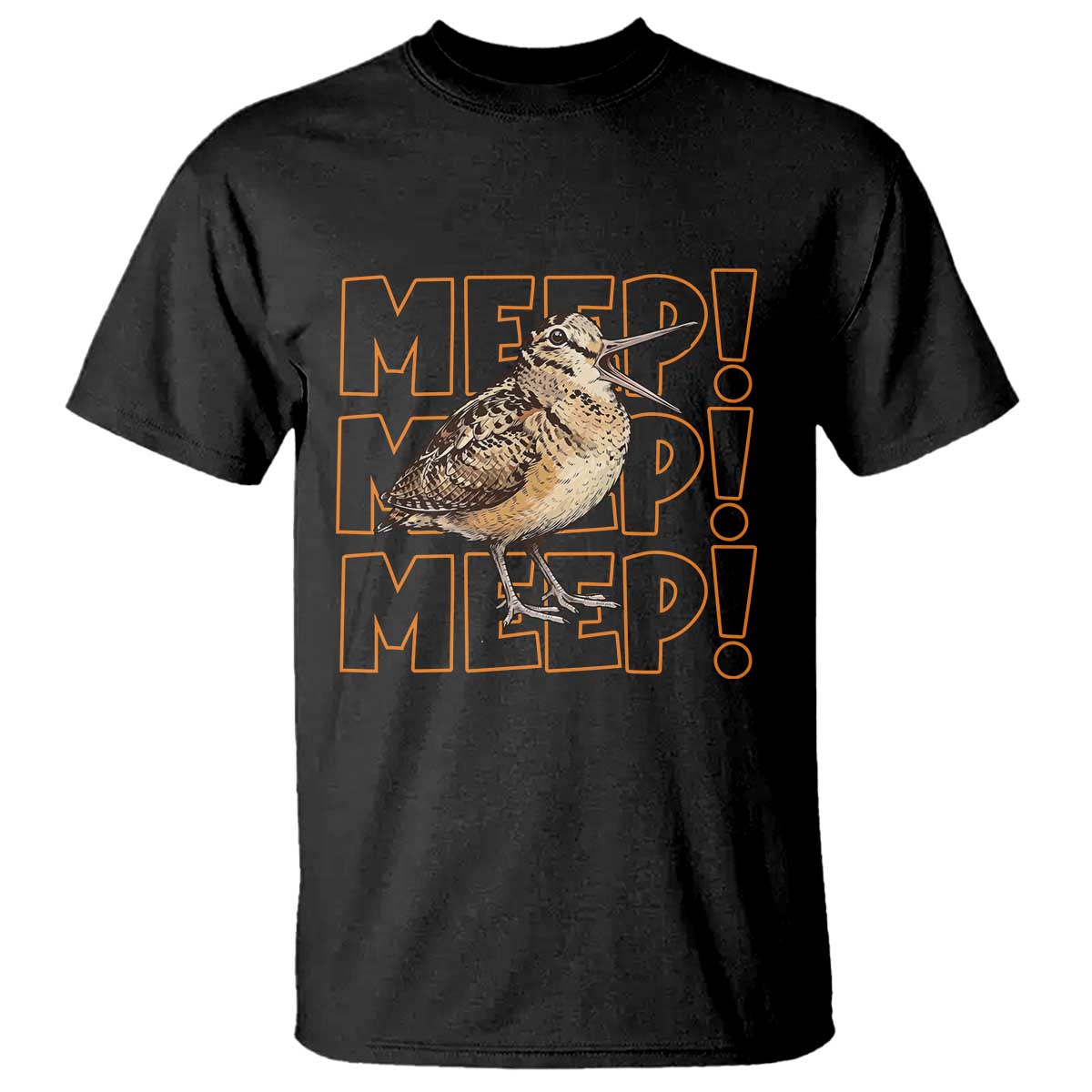 Woodcock Meep T Shirt Funny Nature Lover