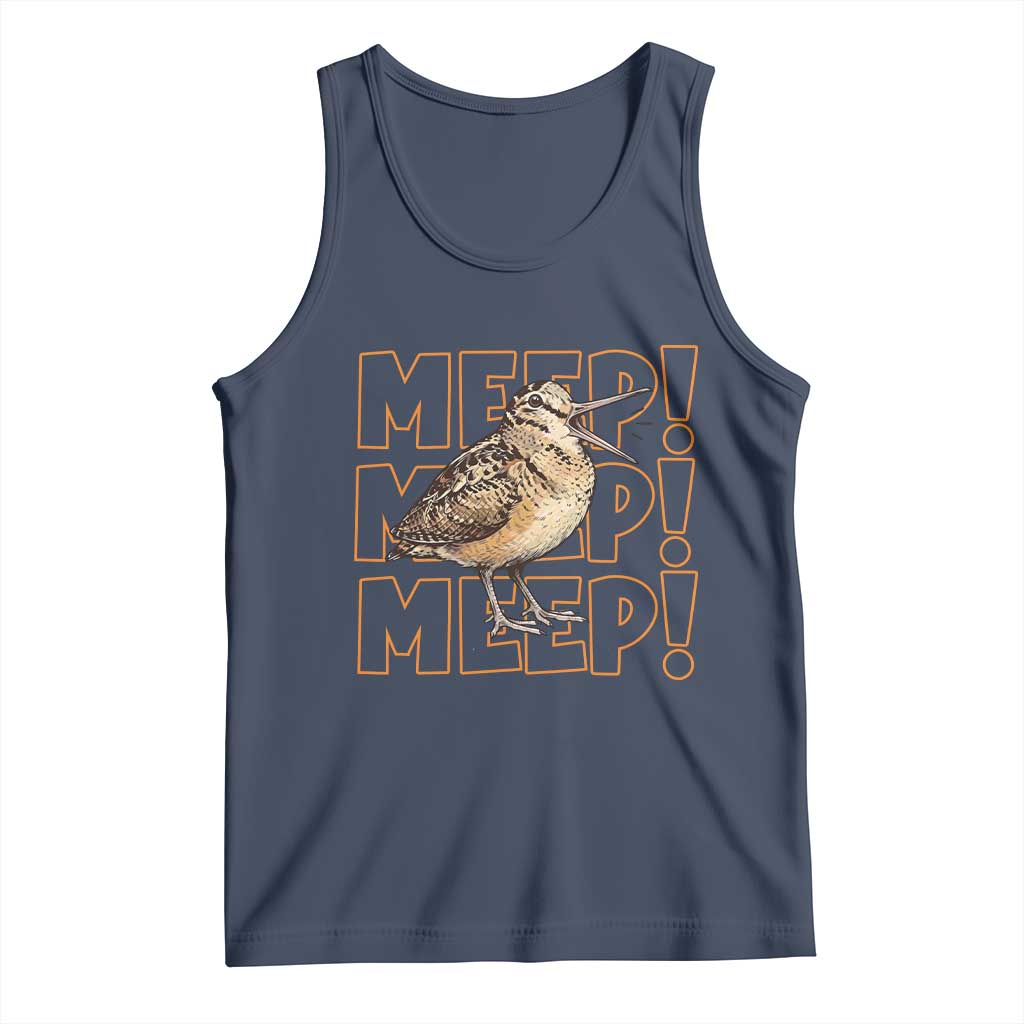 Woodcock Meep Tank Top Funny Nature Lover
