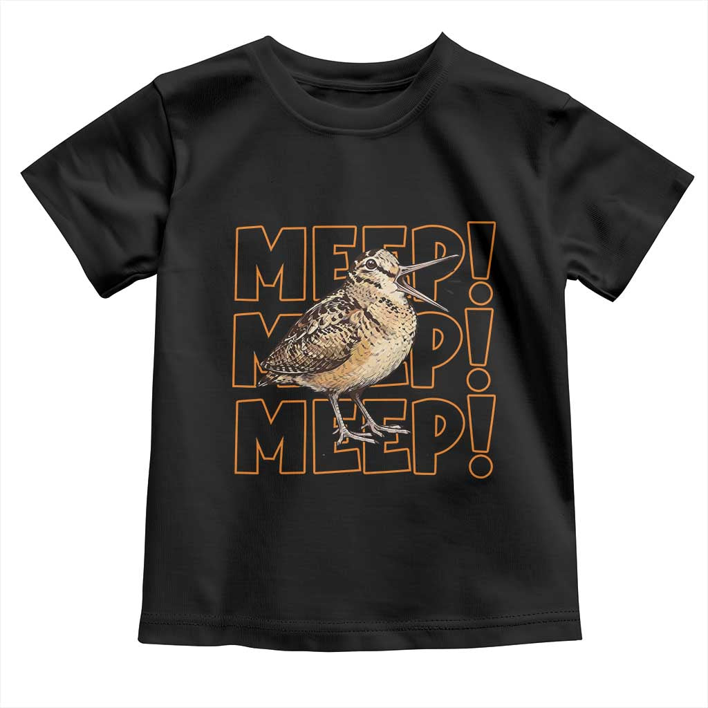 Woodcock Meep Toddler T Shirt Funny Nature Lover