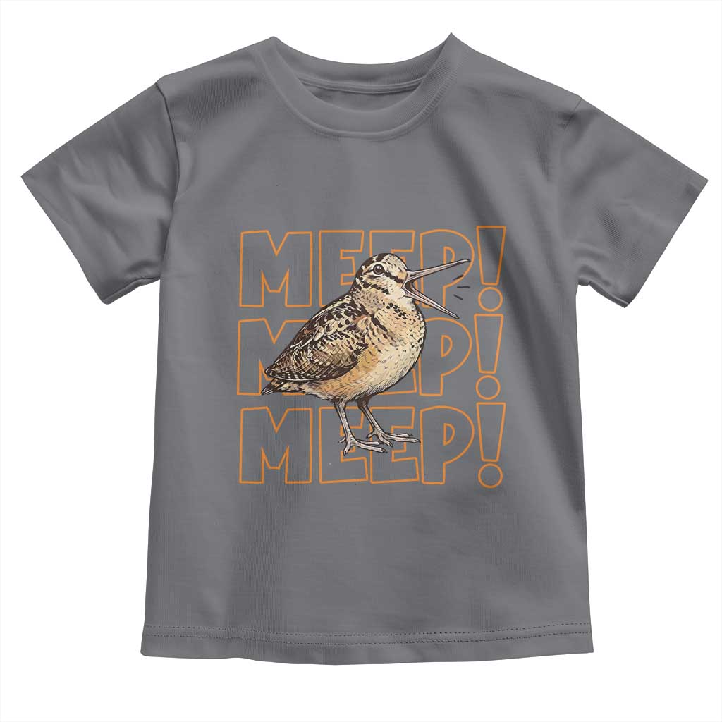 Woodcock Meep Toddler T Shirt Funny Nature Lover