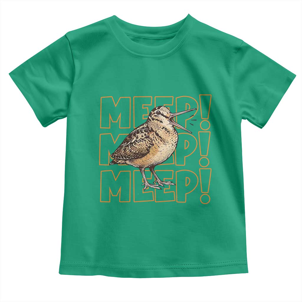 Woodcock Meep Toddler T Shirt Funny Nature Lover