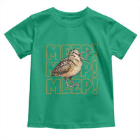 Woodcock Meep Toddler T Shirt Funny Nature Lover