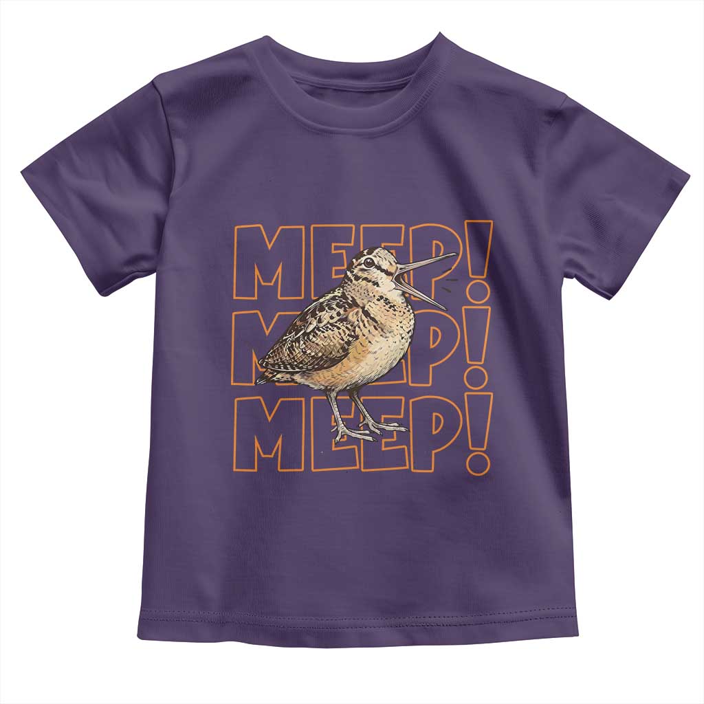 Woodcock Meep Toddler T Shirt Funny Nature Lover