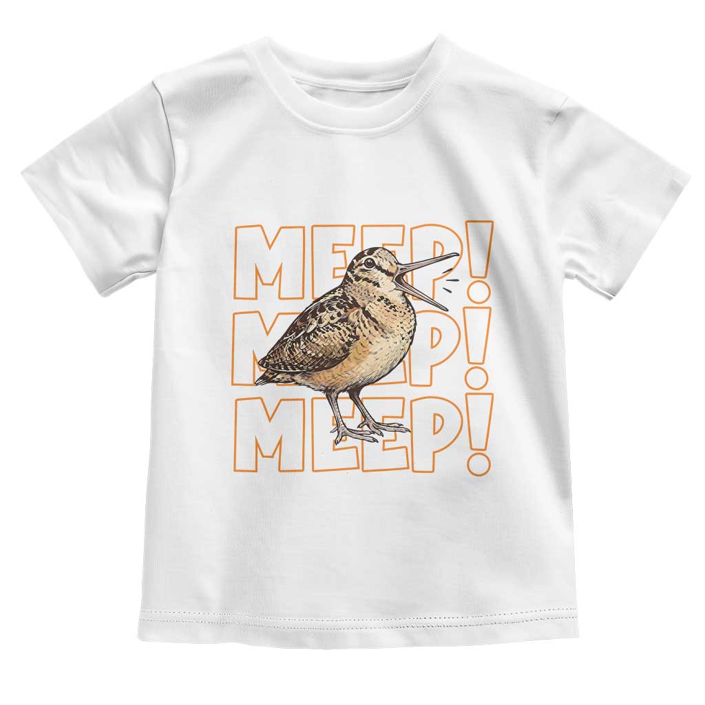 Woodcock Meep Toddler T Shirt Funny Nature Lover