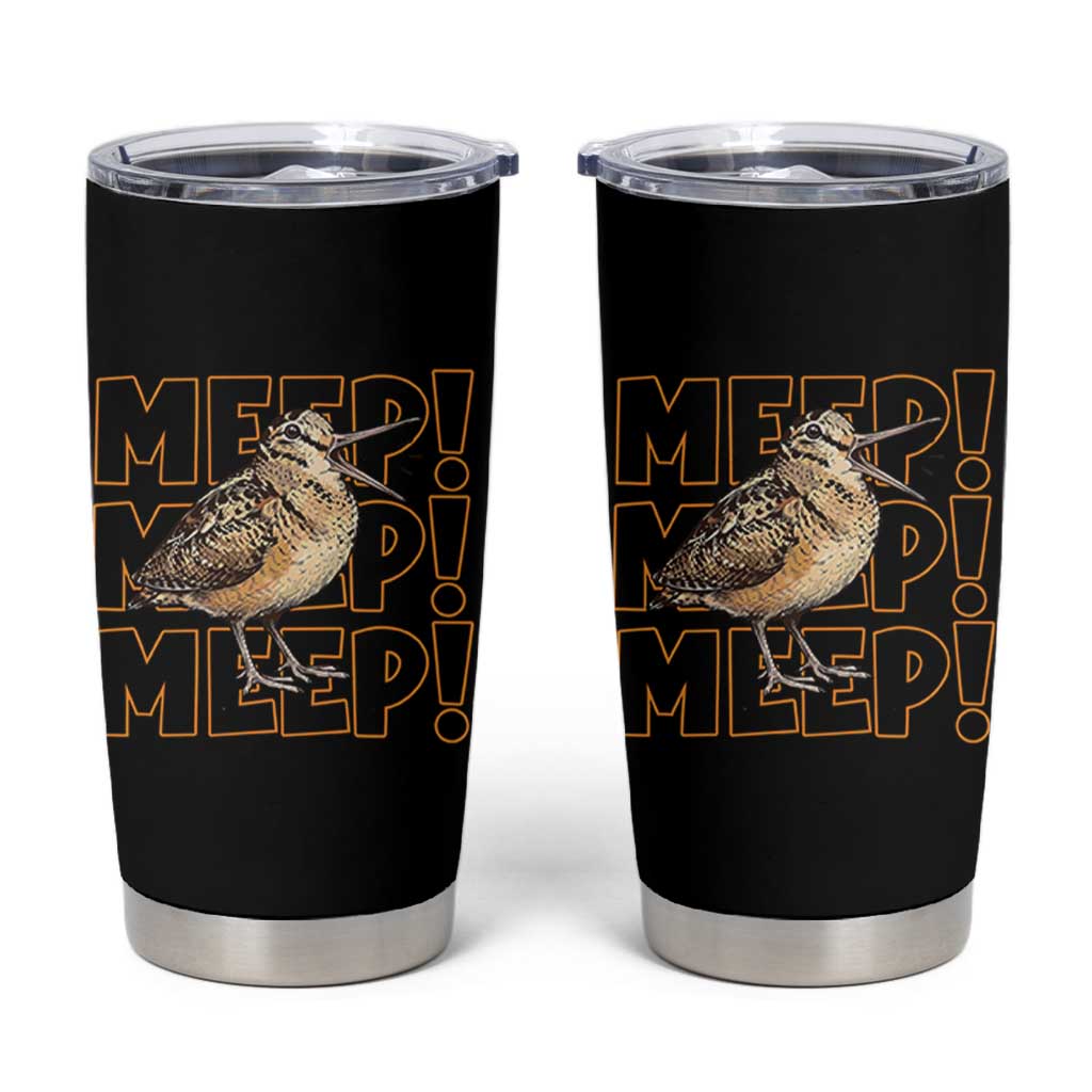 Woodcock Meep Tumbler Cup Funny Nature Lover