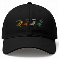 Meep Woodcock Baseball Cap Retro Timberdoodle Wildlife