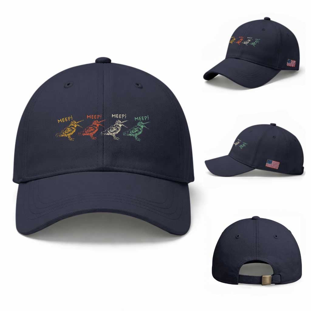 Meep Woodcock Baseball Cap Retro Timberdoodle Wildlife