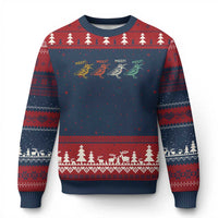 Meep Woodcock Ugly Christmas Sweater Retro Timberdoodle Wildlife