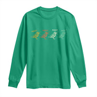 Meep Woodcock Long Sleeve Shirt Retro Timberdoodle Wildlife