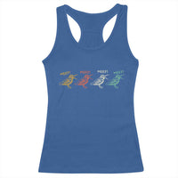 Meep Woodcock Racerback Tank Top Retro Timberdoodle Wildlife