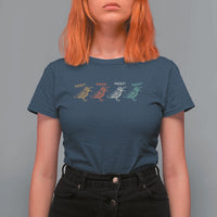 Meep Woodcock T Shirt For Women Retro Timberdoodle Wildlife