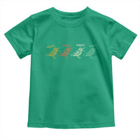 Meep Woodcock Toddler T Shirt Retro Timberdoodle Wildlife