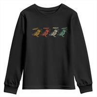 Meep Woodcock Youth Sweatshirt Retro Timberdoodle Wildlife