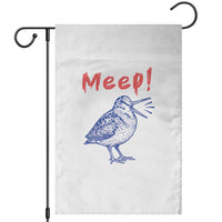 Meep Woodcock Garden Flag Cute Bird Meme
