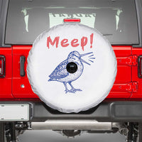 Meep Woodcock Spare Tire Cover Cute Bird Meme