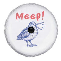 Meep Woodcock Spare Tire Cover Cute Bird Meme