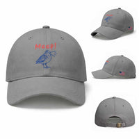Meep Woodcock Baseball Cap Cute Bird Meme