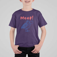 Meep Woodcock T Shirt For Kid Cute Bird Meme