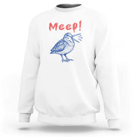 Meep Woodcock Sweatshirt Cute Bird Meme