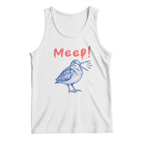 Meep Woodcock Tank Top Cute Bird Meme