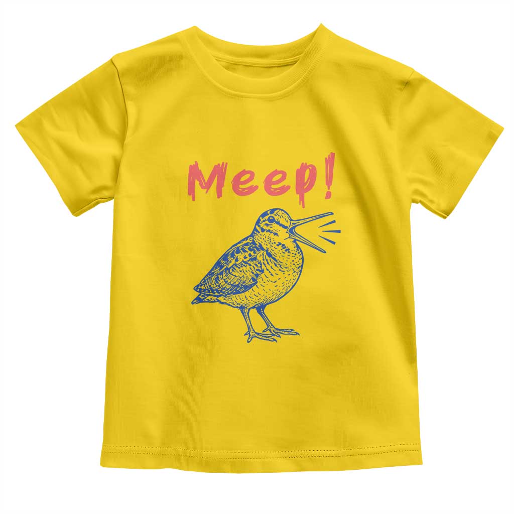 Meep Woodcock Toddler T Shirt Cute Bird Meme
