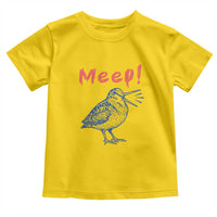 Meep Woodcock Toddler T Shirt Cute Bird Meme