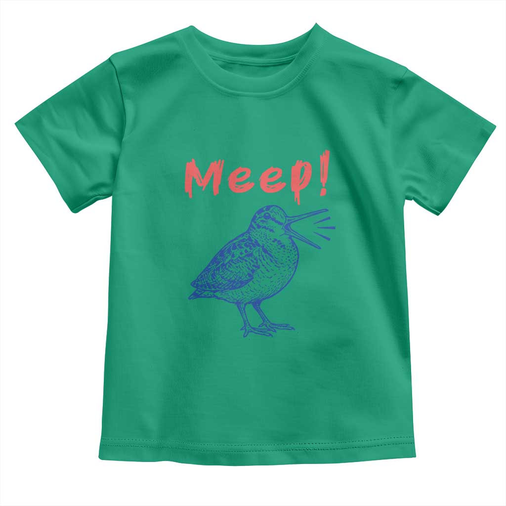 Meep Woodcock Toddler T Shirt Cute Bird Meme
