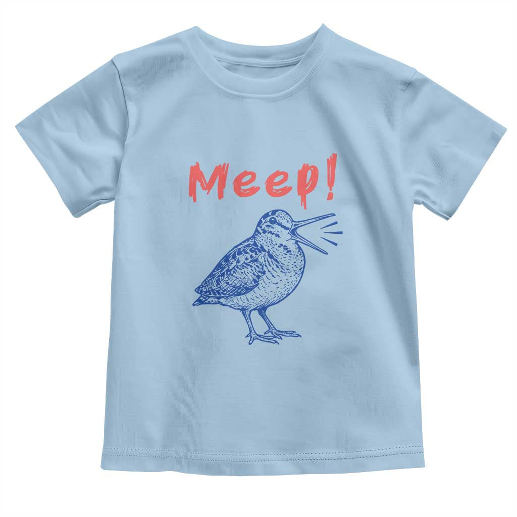 Meep Woodcock Toddler T Shirt Cute Bird Meme