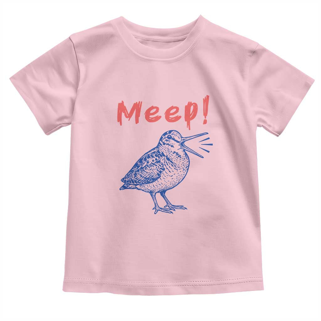 Meep Woodcock Toddler T Shirt Cute Bird Meme