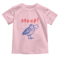 Meep Woodcock Toddler T Shirt Cute Bird Meme