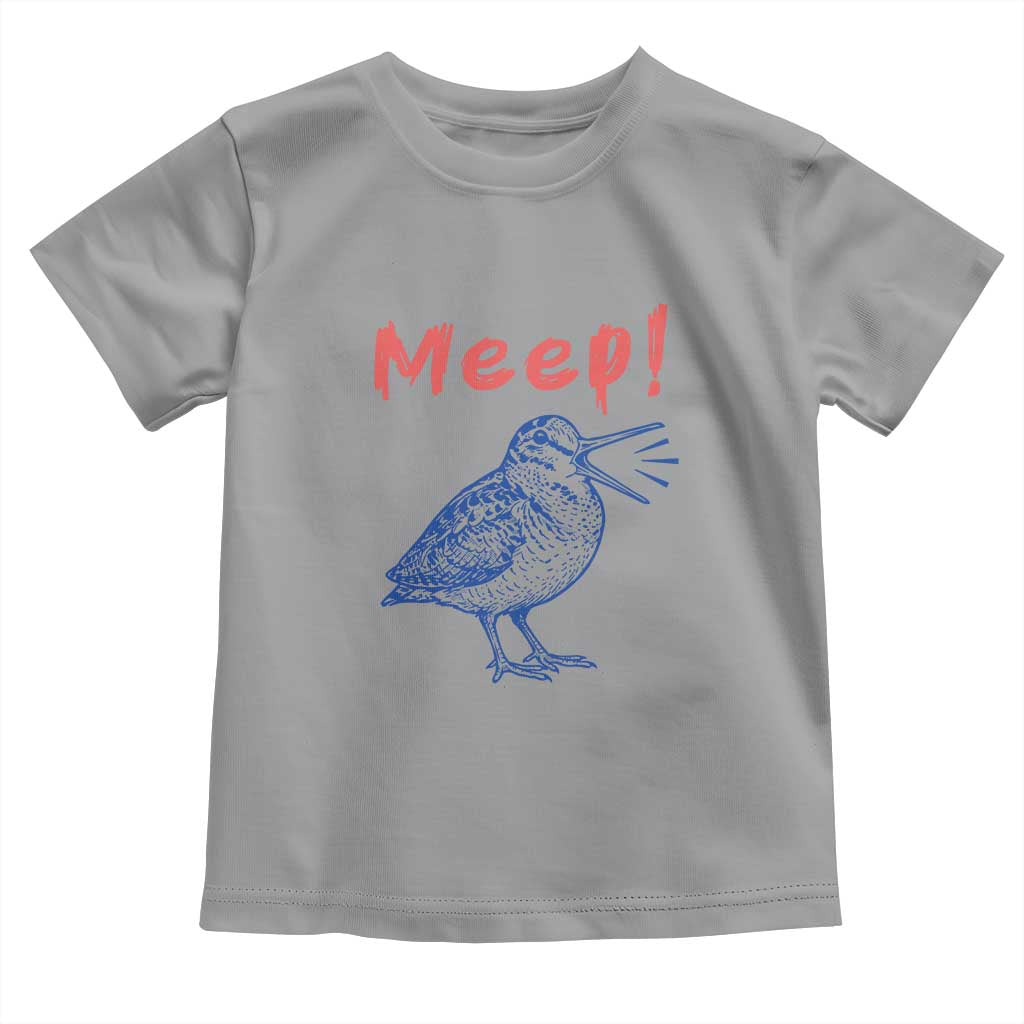 Meep Woodcock Toddler T Shirt Cute Bird Meme