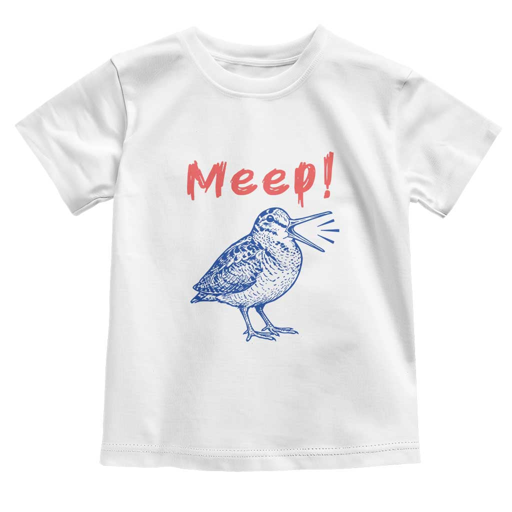 Meep Woodcock Toddler T Shirt Cute Bird Meme