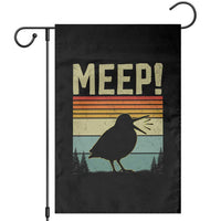 Meep Woodcock Garden Flag Funny Nature Lover