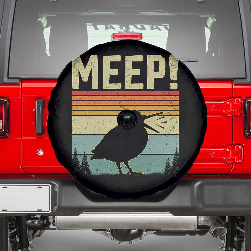 Meep Woodcock Spare Tire Cover Funny Nature Lover