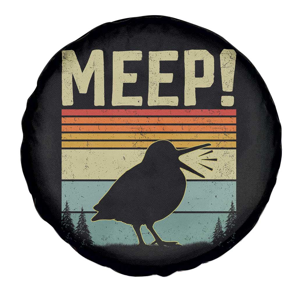 Meep Woodcock Spare Tire Cover Funny Nature Lover