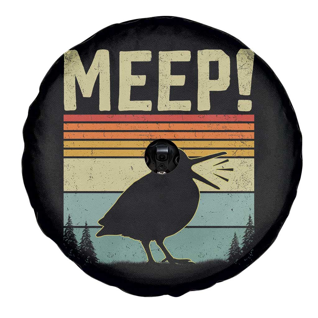 Meep Woodcock Spare Tire Cover Funny Nature Lover