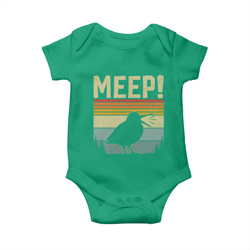 Meep Woodcock Baby Onesie Funny Nature Lover
