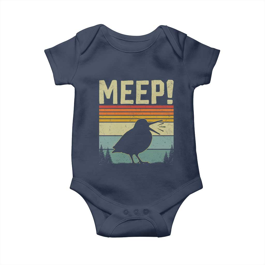 Meep Woodcock Baby Onesie Funny Nature Lover